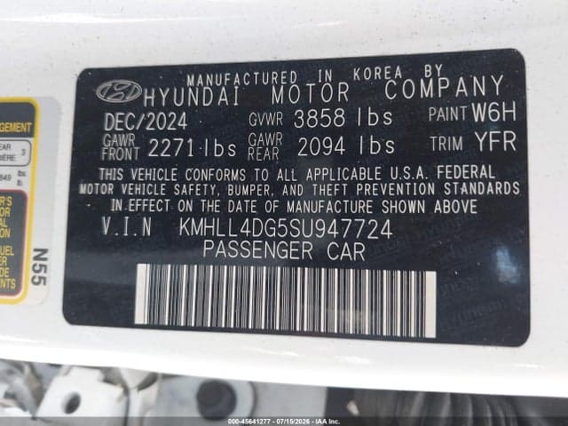 2025 HYUNDAI ELANTRA SE 9
