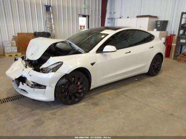 2022 TESLA MODEL 3 PERFORMANCE DUAL MOTOR ALL-WHEEL DRIVE 2