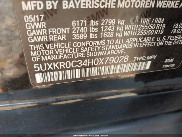 2017 BMW X5 XDRIVE35I 9