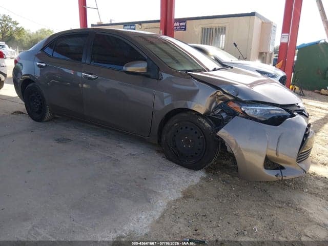 2017 TOYOTA COROLLA LE