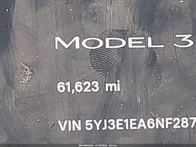 2022 TESLA MODEL 3 REAR-WHEEL DRIVE 15