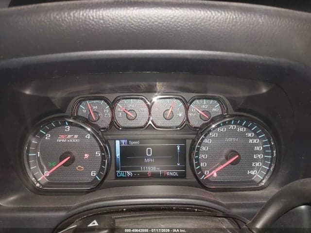 2017 CHEVROLET SILVERADO 1500 2LT 7