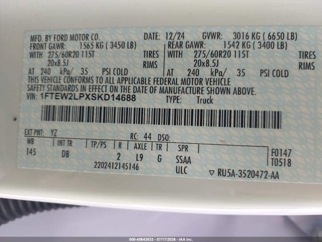 2025 FORD F-150 STX 9
