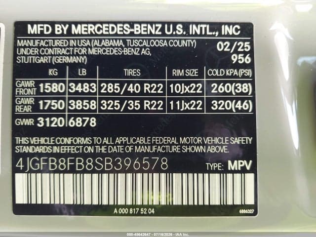 2025 MERCEDES-BENZ GLE 580 4MATIC 9