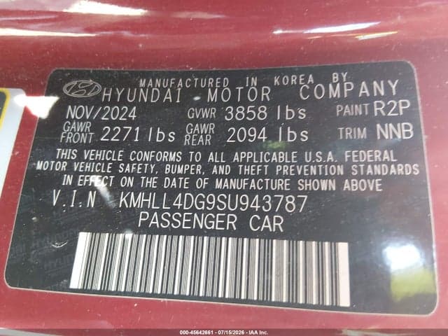 2025 HYUNDAI ELANTRA SE 9