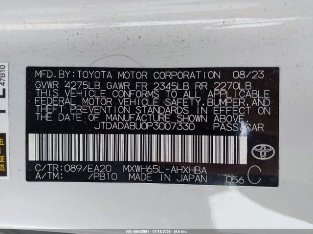2023 TOYOTA PRIUS LIMITED AWD-E 9