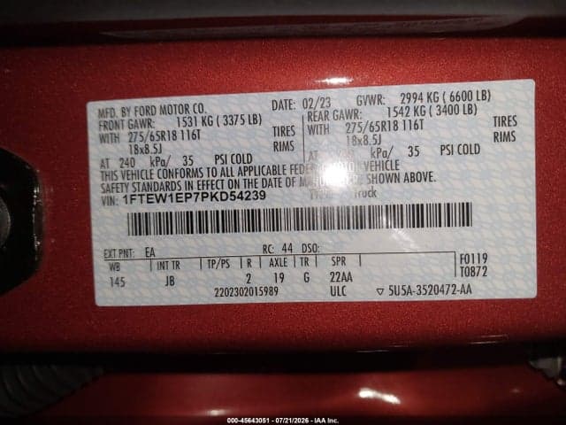 2023 FORD F-150 XL 9