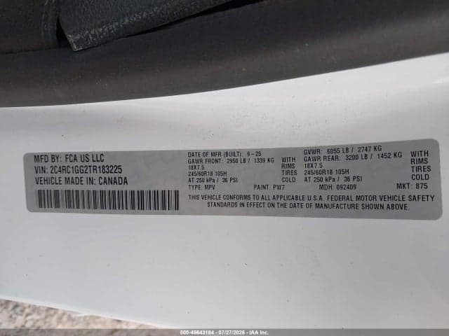 2026 CHRYSLER PACIFICA LIMITED 9
