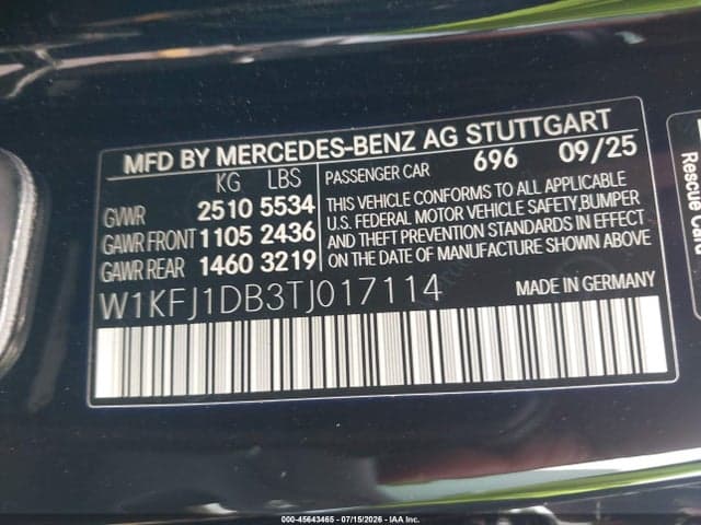 2026 MERCEDES-BENZ CLA-CLASS CLA250 4MA 9