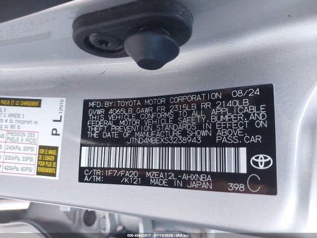 2025 TOYOTA COROLLA SE 9
