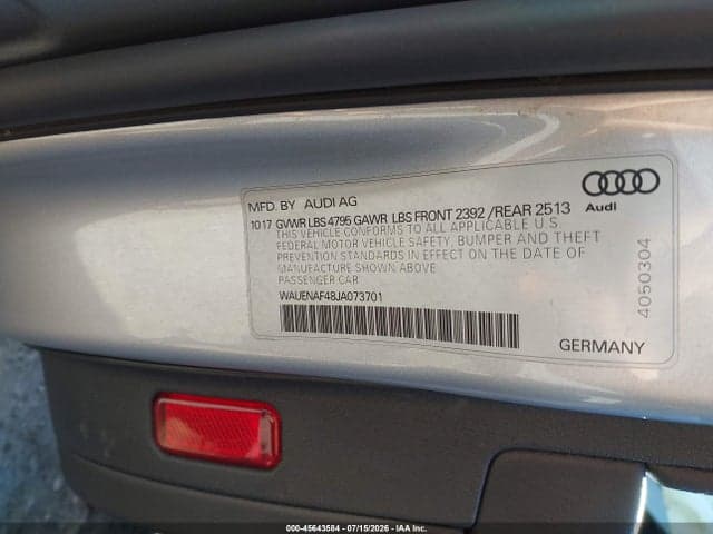 2018 AUDI A4 2.0T PREMIUM/2.0T TECH PREMIUM 9