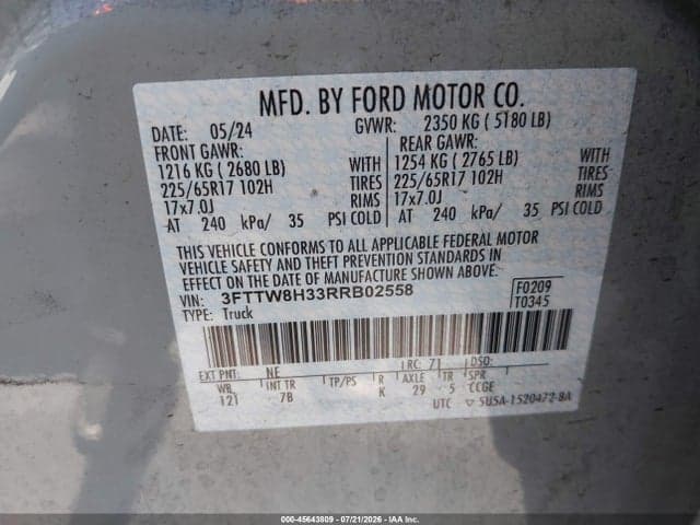 2024 FORD MAVERICK XLT 9