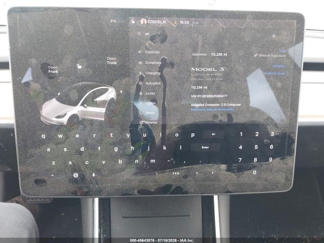 2018 TESLA MODEL 3 LONG RANGE/PERFORMANCE 7