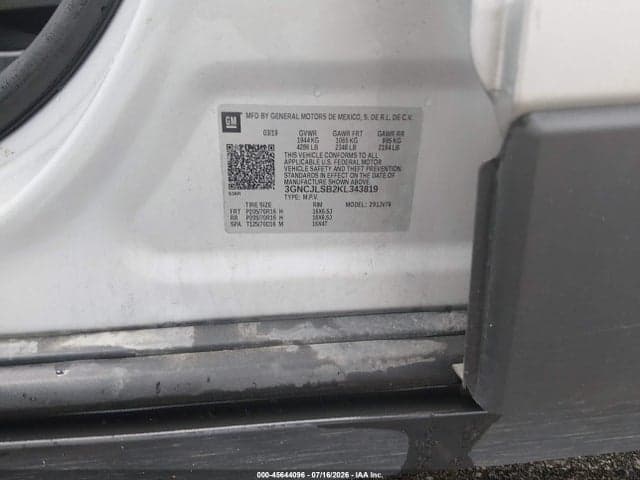 2019 CHEVROLET TRAX LT 9