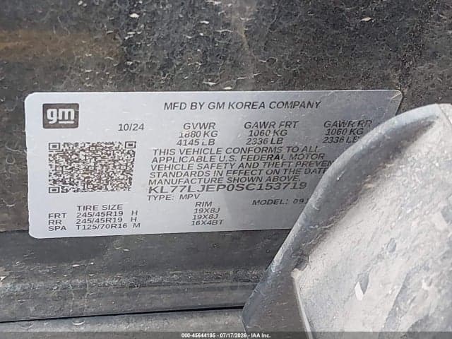 2025 CHEVROLET TRAX FWD 2RS 9