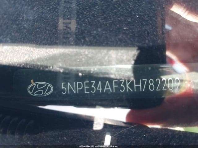 2019 HYUNDAI SONATA SEL 9