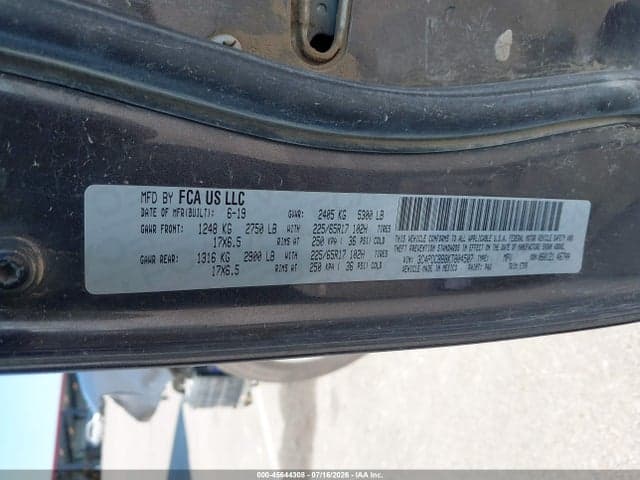2019 DODGE JOURNEY SE 9