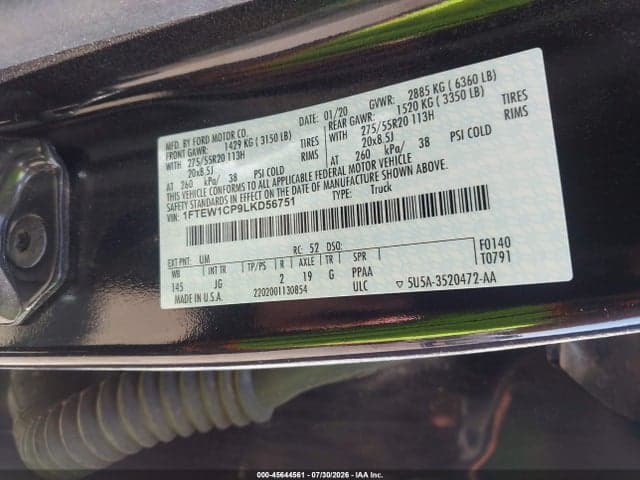 2020 FORD F-150 XL 9