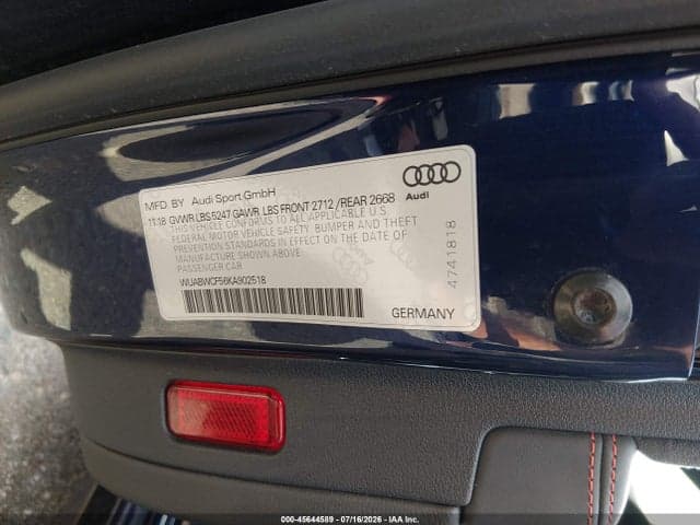 2019 AUDI RS 5 2.9T 9