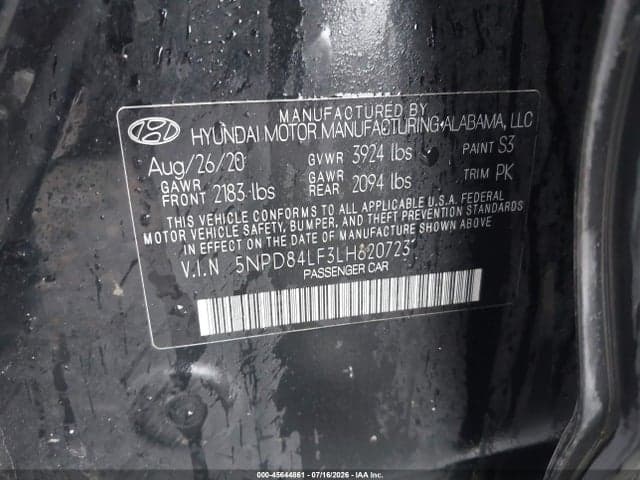 2020 HYUNDAI ELANTRA VALUE EDITION 9