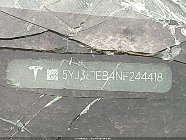 2022 TESLA MODEL 3 LONG RANGE DUAL MOTOR ALL-WHEEL DRIVE 9