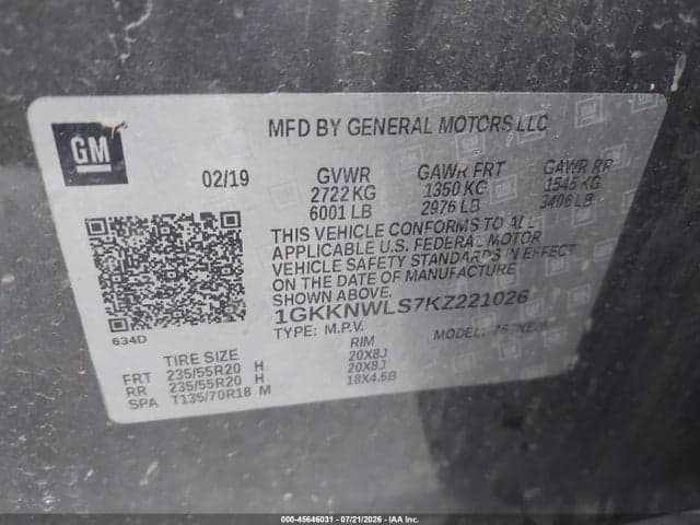 2019 GMC ACADIA SLT-2 9