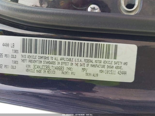 2020 JEEP COMPASS LIMITED FWD 9
