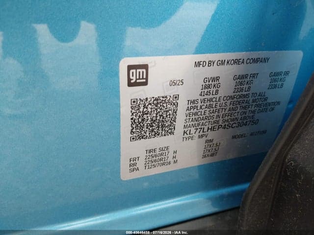 2025 CHEVROLET TRAX FWD LT 9
