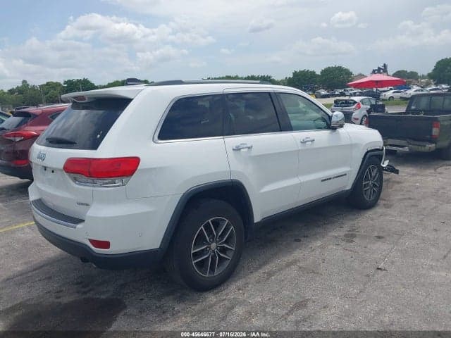 2018 JEEP GRAND CHEROKEE LIMITED 4X2 4