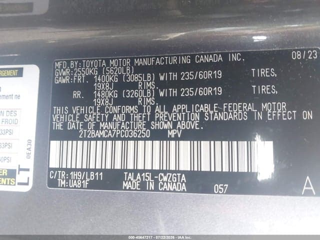 2023 LEXUS RX 350 PREMIUM PLUS 9