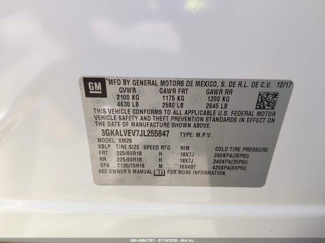 2018 GMC TERRAIN SLT 9