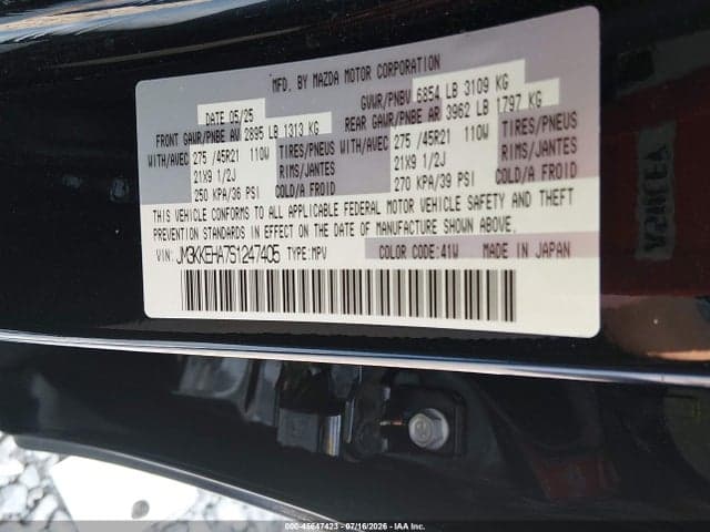 2025 MAZDA CX-90 PHEV PREMIUM PLUS PACKAGE 9