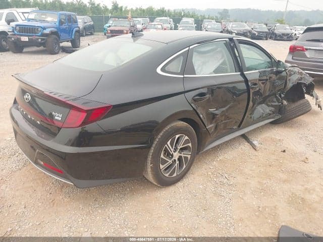 2021 HYUNDAI SONATA BLUE 4