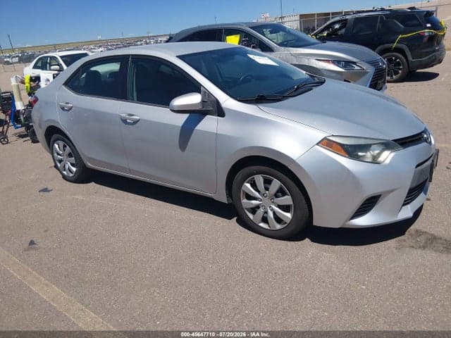2016 TOYOTA COROLLA LE 1
