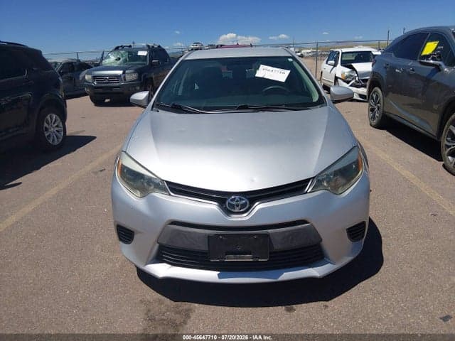 2016 TOYOTA COROLLA LE 12