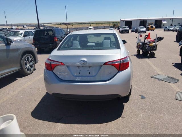 2016 TOYOTA COROLLA LE 16
