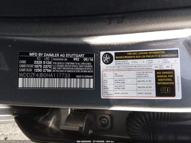 2017 MERCEDES-BENZ E 300 9