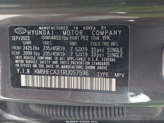 2024 HYUNDAI KONA LIMITED 9