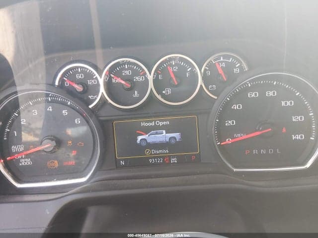 2020 CHEVROLET SILVERADO 1500 4WD SHORT BED RST 7