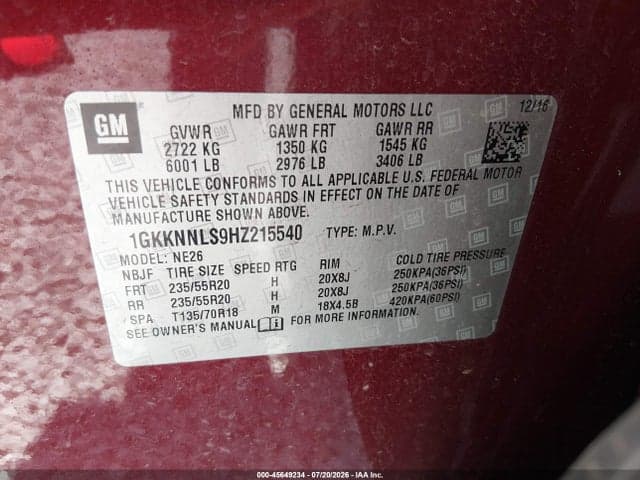 2017 GMC ACADIA SLT-2 9