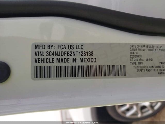 2022 JEEP COMPASS LATITUDE LUX 4X4 9