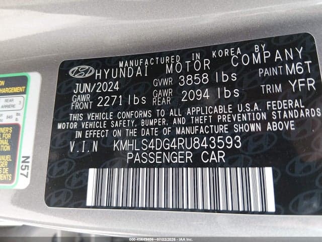 2024 HYUNDAI ELANTRA SEL 9