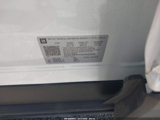 2021 CHEVROLET BLAZER FWD 1LT 9
