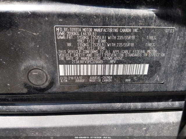 2023 TOYOTA RAV4 XLE PREMIUM 9