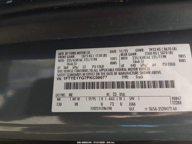 2023 FORD TRANSIT-150 9