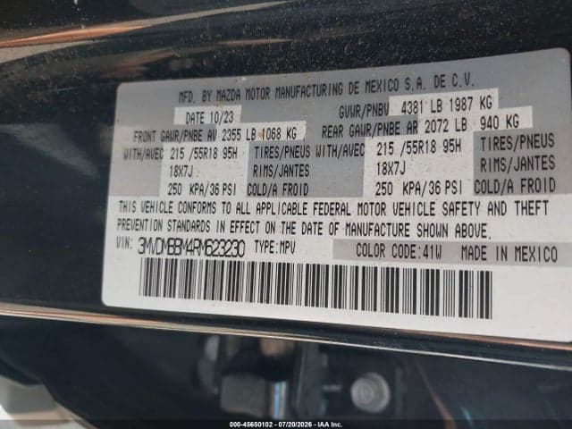 2024 MAZDA CX-30 2.5 S SELECT SPORT 9