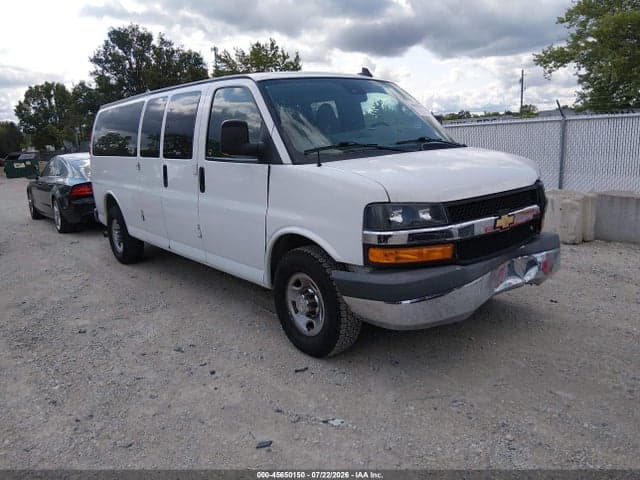 2020 CHEVROLET EXPRESS PASSENGER RWD 3500 EXTENDED WHEELBASE LT