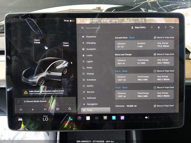 2020 TESLA MODEL 3 STANDARD RANGE PLUS REAR-WHEEL DRIVE/STANDARD RANGE REAR-WHEEL DRIVE 7