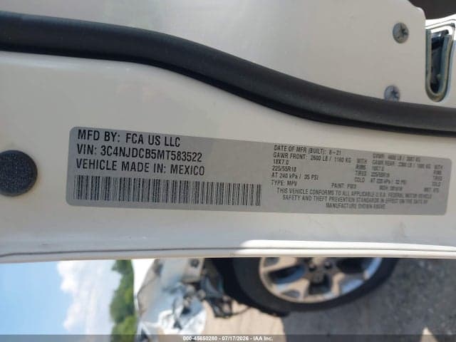 2021 JEEP COMPASS LIMITED 4X4 9