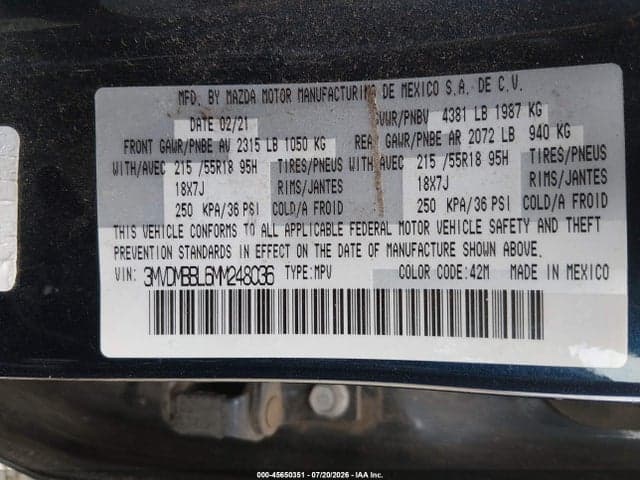 2021 MAZDA CX-30 SELECT 9